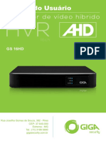 Manual Gravador Hibrido de Video gs16hd Rev03