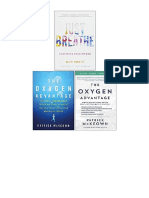 Just Breathe, The Oxygen Advantage, Scientifically Proven Breathing Techniques 3 Books Collection Set - Dan Brule