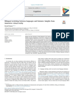 Bilingual Switching Between Languages and Listeners Insights FR - 2020 - Cognit