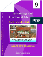 G12 LM Grade 9 HORTICULTURE (Machinery and Equipment)