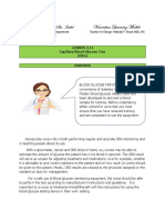 LESSON 4.11 Capillary Blood Glucose Test (CBG)