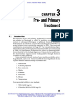 Pre-And Primary Treatment: Technical 6X9 /industrial Water Quality/Eckenfelder /866-1/chapter 3