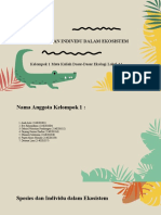 Spesies Dan Individu Dalam Ekosistem: Kelompok 1 Mata Kuliah Dasar-Dasar Ekologi Lokal A1
