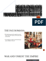 The Decline of The Roman Empire