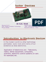 Semiconductor Devices - Lecture 1