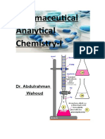 Analytical Chemistry I