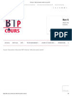 Exercice - Effort de Traction Centrée - Cours BTP