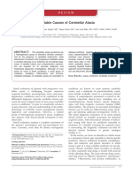 Treatable Causes of Cerebellar Ataxia: Review