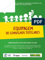 Cartilha de Equipagem de Conselhos Tutelares