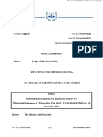 Public Redacted Version of "Prosecution Trial Brief" Against Kenya Lawyer Charles Gicheru