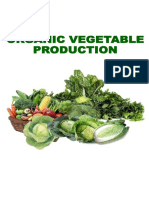 Organic Vegetable Production