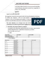 Apu Fuel Cost Saving: Type of GPU Serviceable Unserviceable Diesel Operated Type 2 1 Electrically Operated Type 0 2