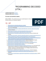 Dynammic Programming Decoded