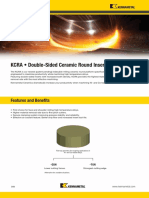 KCRA - Double-Sided Ceramic Round Insert: Features and Benefits