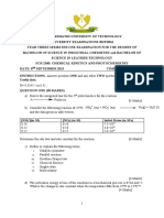 SCH 2360 Chemical Kinetics and Photochemistry