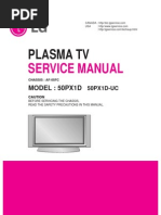 Plasma TV: Service Manual