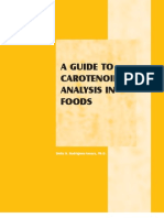 Guide To Carotenoid Analysis in Foods