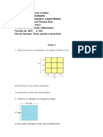 Atividade 08 Á 19 - 6D Matemática