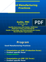 Good Manufacturing Practices: Guilin, PRC