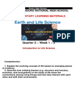 Earth and Life Science: Quarter 2 - Week 1 - 2