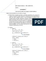 Determinação Do Teor de Acidez em Vinagre e Ácido Fosfórico