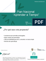 Plan de Nivelación Aprender A Tiempo