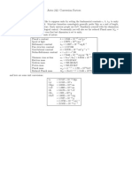 Astro 242: Conversion Factors Natural Units