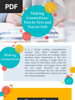 Making Connections: Text-to-Text and Text-to-Self