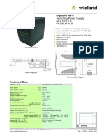 Wipos P1 48-5 Wipos P1 48-5: Switching Power Supply 48 V DC / 5 A 81.000.6134.0