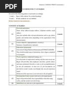 Pbi1072 Sem 2 2020 2021 Assessment 1 CV Marking Rubrics