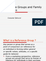 Consumer Behavior 10 Reference Groups