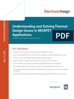 Endeavor - 20210519 - Nexperia - Understanding and Solving Thermal Design Issues in MOSFET Application