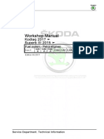 Skoda Superb 2017 Workshop Manual - Fuel System - Petrol Engines