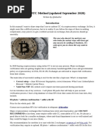 CC TO BTC Method (Updated September 2020) : Written by @idzseller