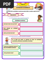 6º Ficha Leemos Juntos Las Actividades Economicas 17 Novie, Bre