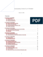 Positive Grassmannian, Lectures by A. Postnikov: March 14, 2012