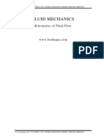 Fluid Mechanics Kinematics of Fluid Flow