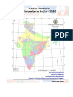 Exploration For Chromite in India