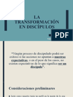 9 La Transformación en Discípulos