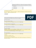 Quize 1 There Are Several Different Deployments of Qlik Sense