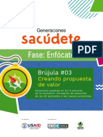 Brújula 3. Escenarios Posibles en Los 4 Sectores de La Economía