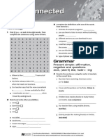 OTP 3 Fast Finishers Worksheets Units 1 3