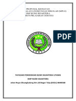 Proposal Kegiatan MPLS SMP Bumi Sejahtera