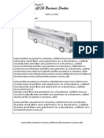 iGCSE Business Studies: Unit 1, 2, 4 & 5 Case Study 1: Hugan's Travel