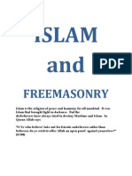 Freemasonry and Islam With A Special Reference To Pakistan