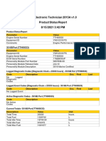 Engine Performance Test Caterpillar 3516C TTH00533 Marine Engine - Port Side.