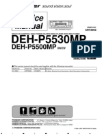 Pioneer Deh-P5530mp Service Manual