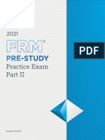 Pre-Study: Practice Exam