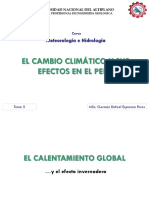 Tema 5 El Cambio Climático