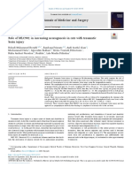 Role of MLC901 in Increasing Neurogenesis in Rats With Traumatic Brain Injury